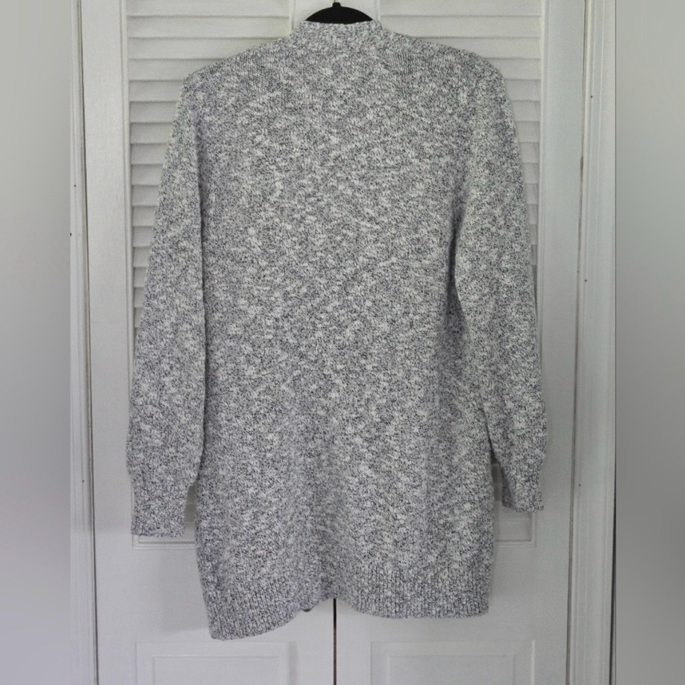 L.L. Bean Women's Heather Gray Cardigan - Picture 5 of 5